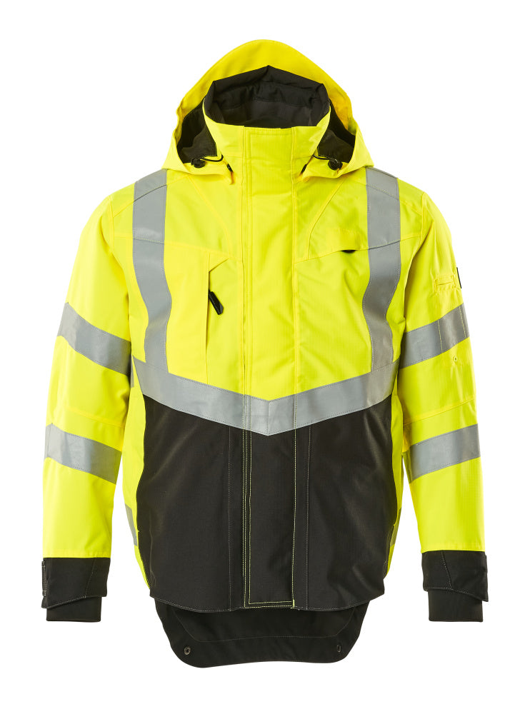 Mascot Hard Shell Jacke Safe supreme Harlow Hi-vis Gelb/Schwarz
