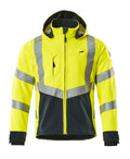 Mascot Soft Shell Jacke Safe supreme Blackpool Hi-vis Gelb/Schwarzblau