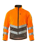 Mascot Fleecejacke Safe supreme Sheffield Hi-vis Orange/Dunkelanthrazit