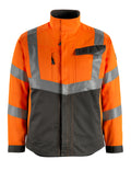 Mascot Jacke Safe supreme Oxford Hi-vis Orange/Dunkelanthrazit