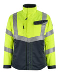 Mascot Jacke Safe supreme Oxford Hi-vis Gelb/Schwarzblau
