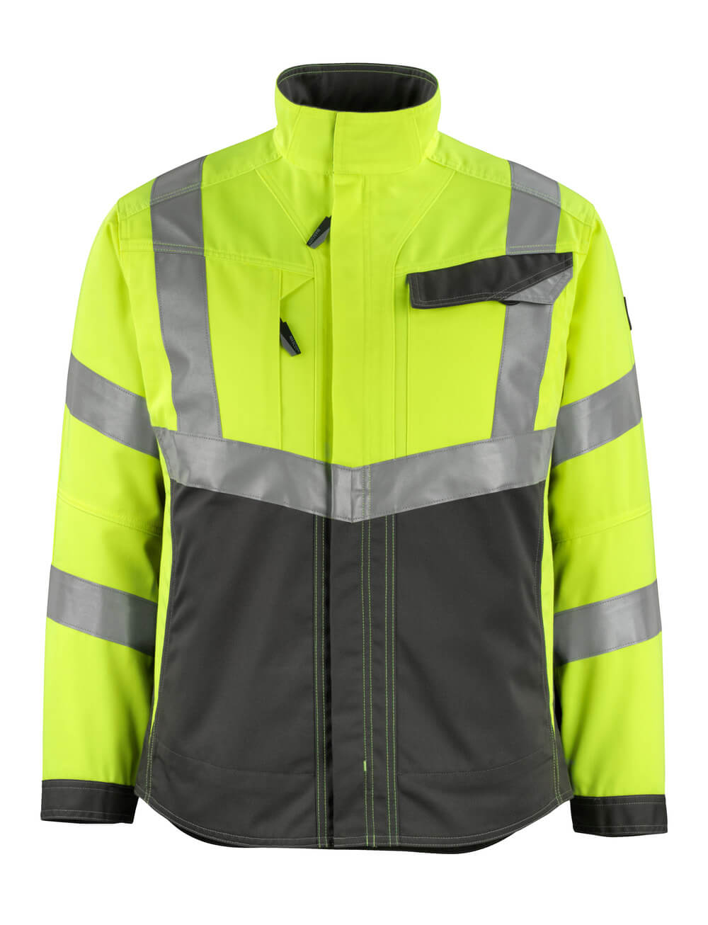Mascot Jacke Safe supreme Oxford Hi-vis Gelb/Dunkelanthrazit