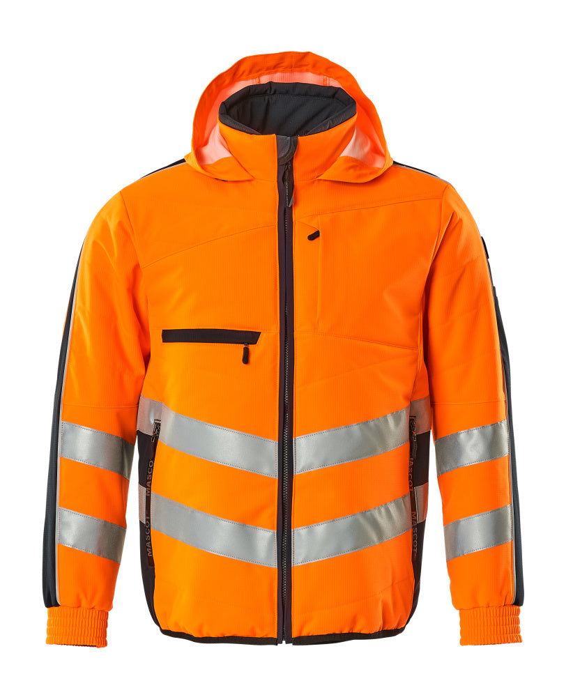 Mascot Jacke Safe supreme Dartford Hi-vis Orange/Schwarzblau