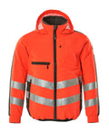 Mascot Jacke Safe supreme Dartford Hi-vis Rot/Dunkelanthrazit