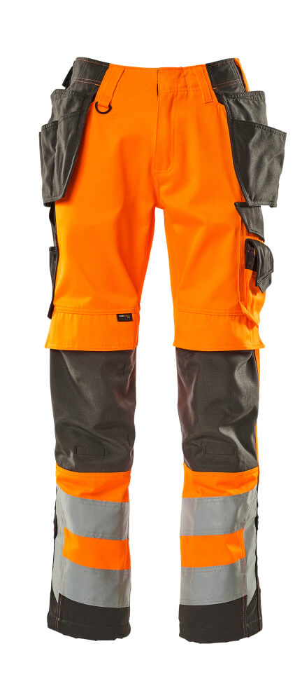 Mascot Hose mit Hängetaschen Safe supreme Wigan Hi-vis Orange/Dunkelanthrazit