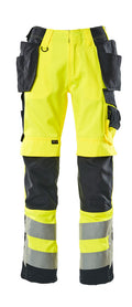 Mascot Hose mit Hängetaschen Safe supreme Wigan Hi-vis Gelb/Schwarzblau