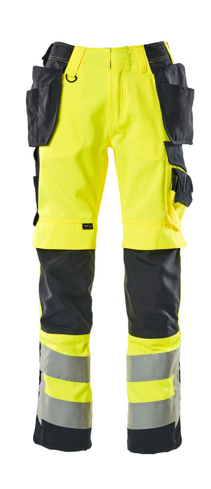 Mascot Hose mit Hängetaschen Safe supreme Wigan Hi-vis Gelb/Schwarzblau