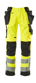 Mascot Hose mit Hängetaschen Safe supreme Wigan Hi-vis Gelb/Schwarz