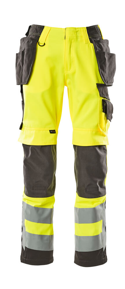 Mascot Hose mit Hängetaschen Safe supreme Wigan Hi-vis Gelb/Dunkelanthrazit