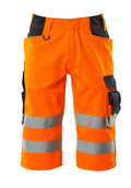 Mascot Shorts lang Safe supreme Luton Hi-vis Orange/Schwarzblau