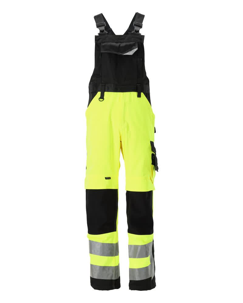 Mascot Latzhose mit Knietaschen Safe supreme Newcastle Hi-vis Gelb/Schwarz