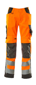 Mascot Hose mit Knietaschen Safe supreme Kendal Hi-vis Orange/Dunkelanthrazit