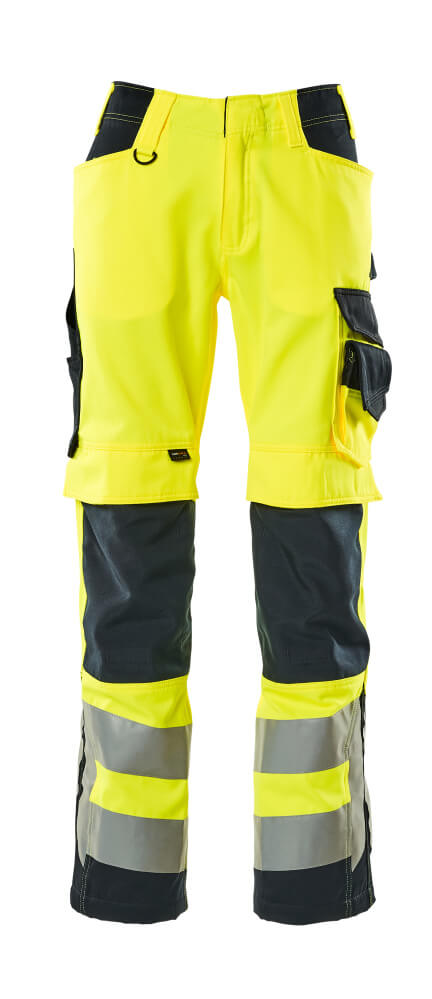 Mascot Hose mit Knietaschen Safe supreme Kendal Hi-vis Gelb/Schwarzblau