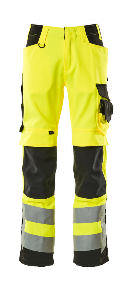 Mascot Hose mit Knietaschen Safe supreme Kendal Hi-vis Gelb/Schwarz