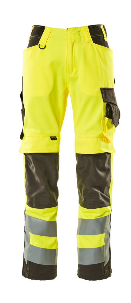 Mascot Hose mit Knietaschen Safe supreme Kendal Hi-vis Gelb/Dunkelanthrazit
