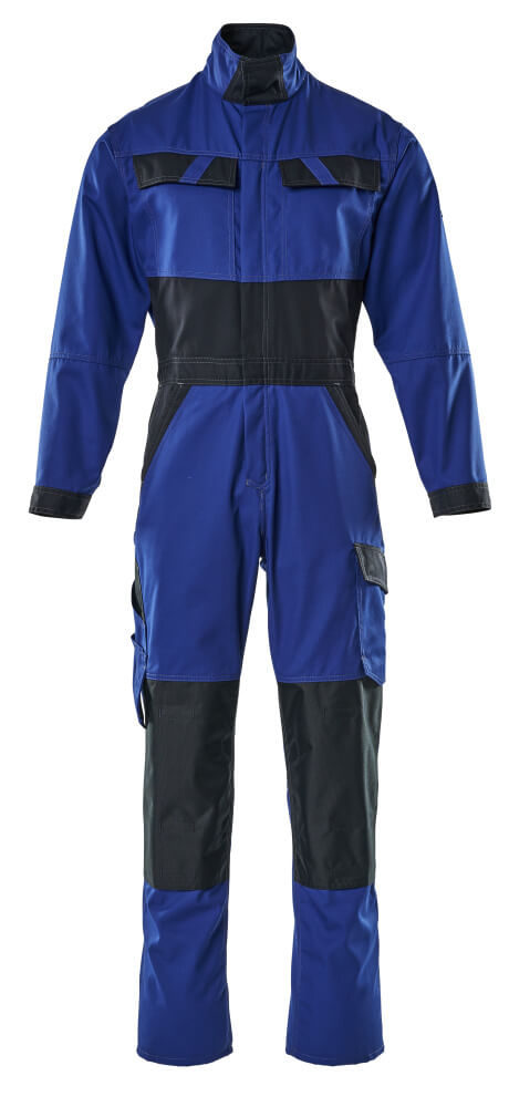 Mascot Overall mit Knietaschen Light Wallan Kornblau/Schwarzblau