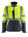 Mascot Soft Shell Jacke Safe light Kiama Hi-vis Gelb/Schwarzblau