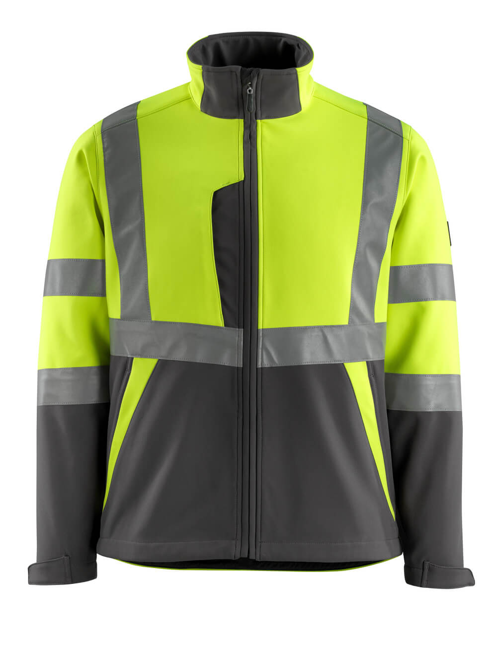 Mascot Soft Shell Jacke Safe light Kiama Hi-vis Gelb/Dunkelanthrazit