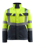Mascot Jacke Safe light Forster Hi-vis Gelb/Schwarzblau