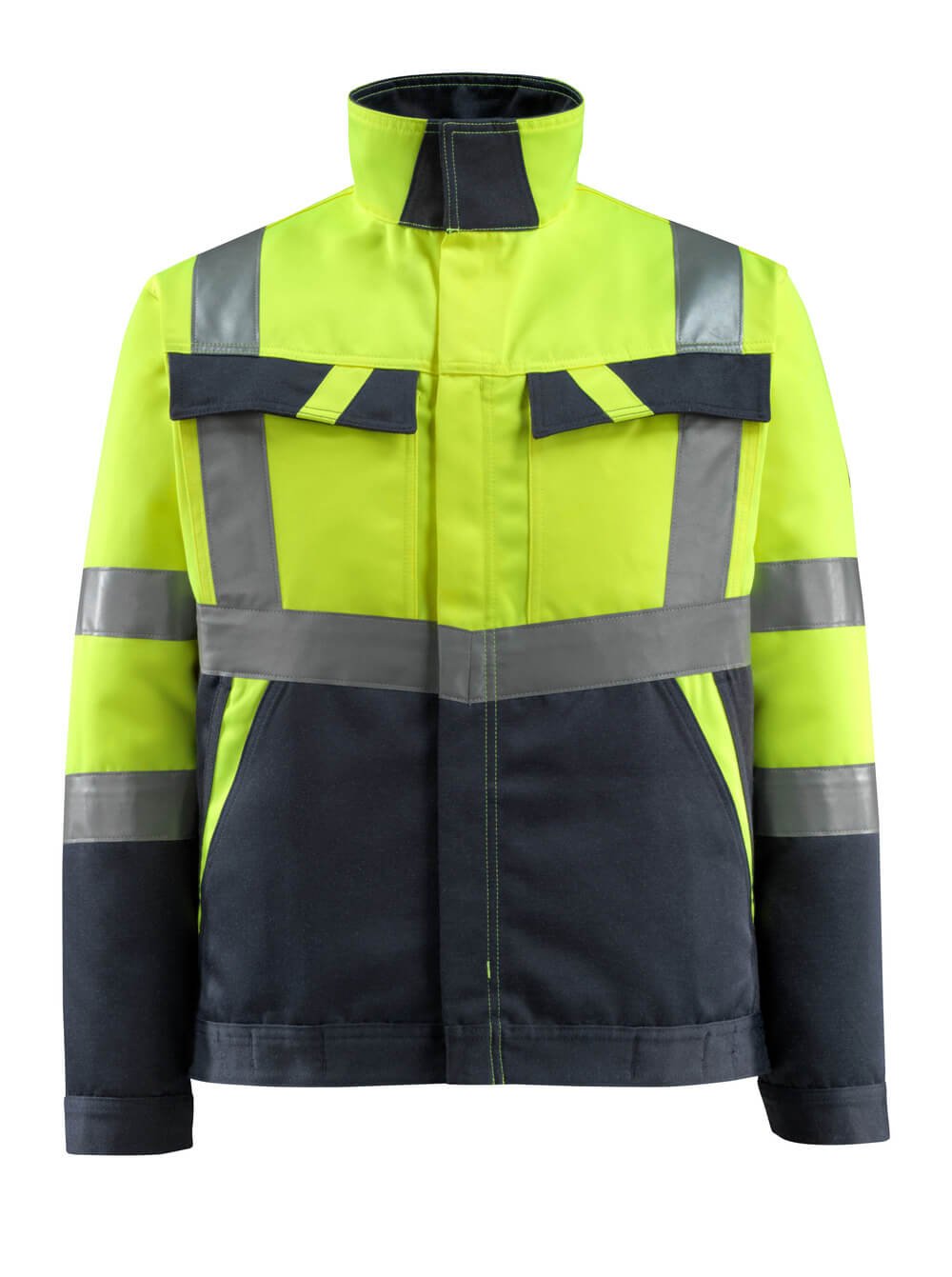 Mascot Jacke Safe light Forster Hi-vis Gelb/Schwarzblau