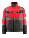 Mascot Jacke Safe light Forster Hi-vis Rot/Dunkelanthrazit