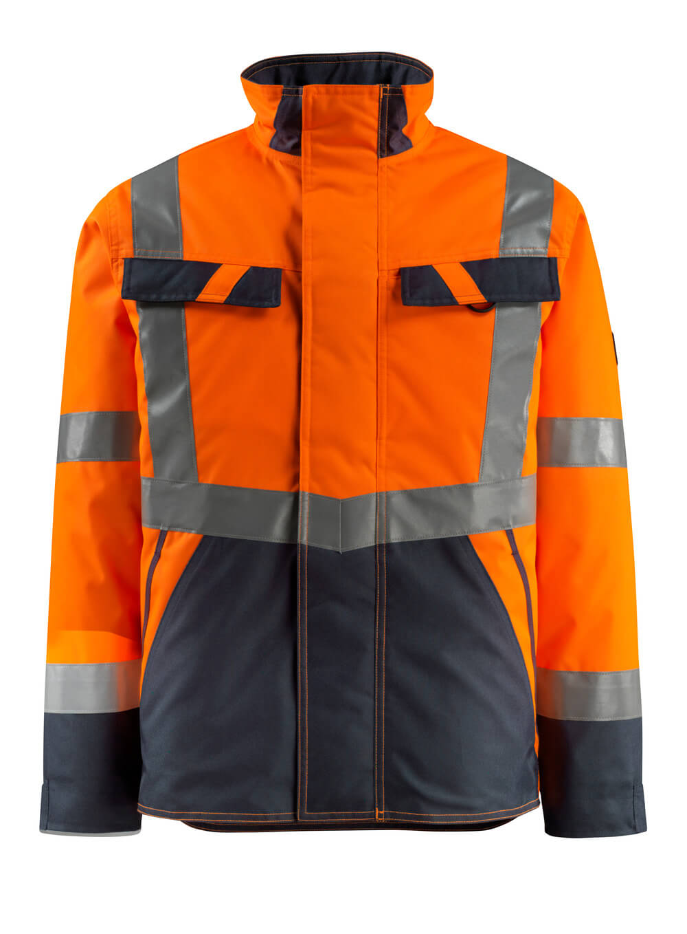 Mascot Winterjacke Safe light Penrith Hi-vis Orange/Schwarzblau