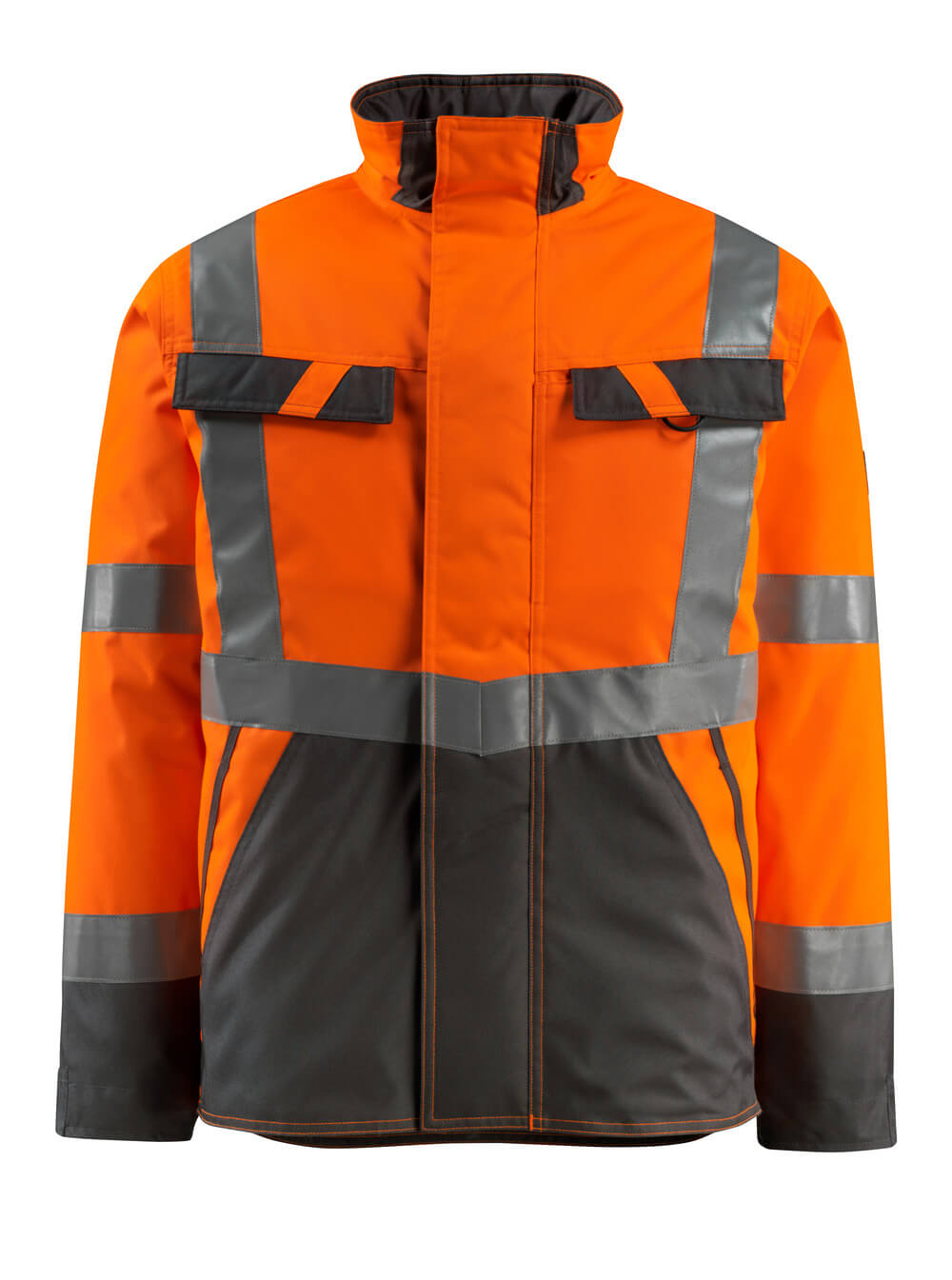 Mascot Winterjacke Safe light Penrith Hi-vis Orange/Dunkelanthrazit