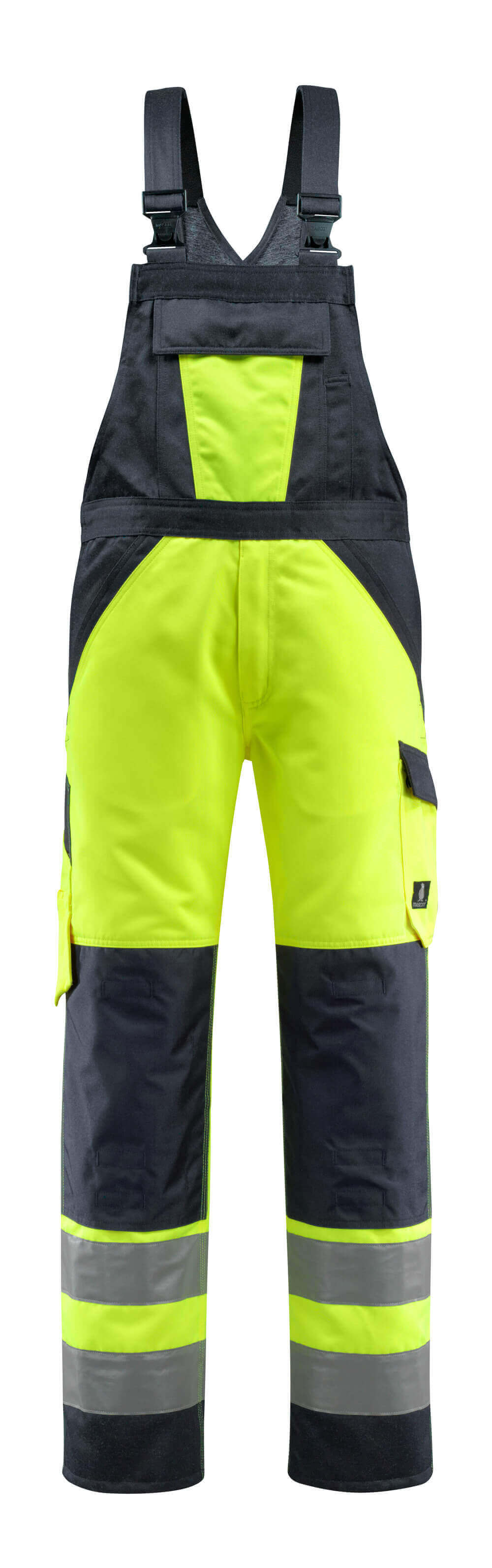 Mascot Latzhose mit Knietaschen Safe light Gosford Hi-vis Gelb/Schwarzblau