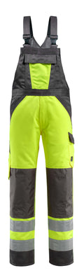 Mascot Latzhose mit Knietaschen Safe light Gosford Hi-vis Gelb/Dunkelanthrazit
