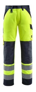 Mascot Hose mit Knietaschen Safe light Maitland Hi-vis Gelb/Schwarzblau