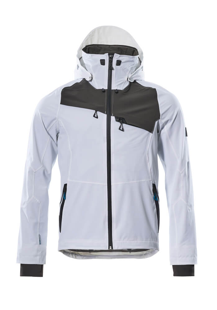 Mascot Hard Shell Jacke Advanced Weiß/Dunkelanthrazit
