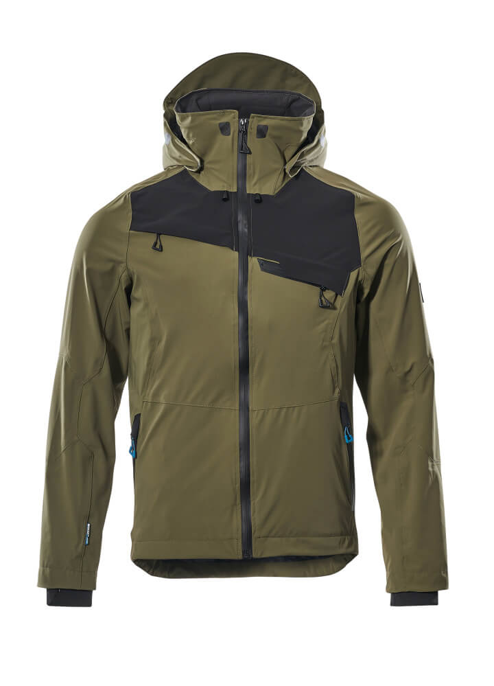 Mascot Hard Shell Jacke Advanced Moosgrün/Schwarz