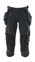 Mascot Dreiviertel-Hose mit Hängetaschen Advanced Schwarzblau