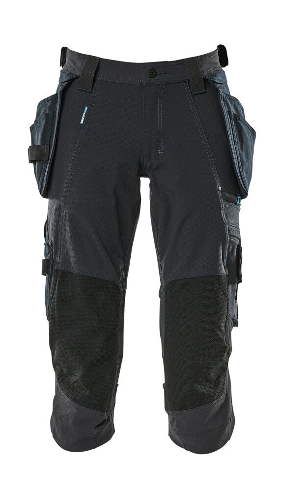 Mascot Dreiviertel-Hose mit Hängetaschen Advanced Schwarzblau