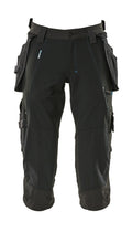 Mascot Dreiviertel-Hose mit Hängetaschen Advanced Schwarz