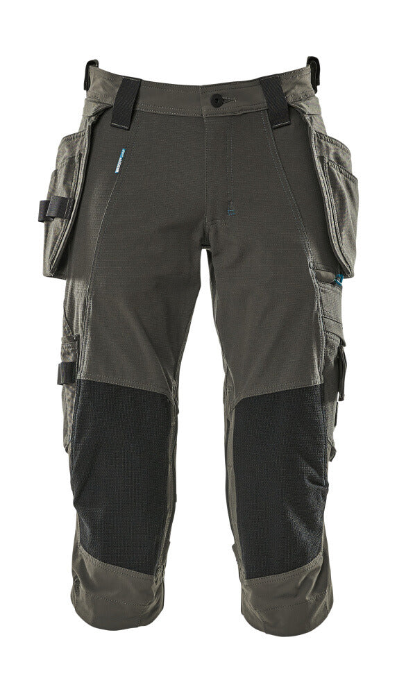 Mascot Dreiviertel-Hose mit Hängetaschen Advanced Dunkelanthrazit