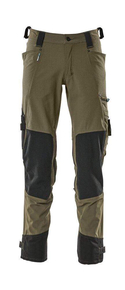 Mascot Hose mit Knietaschen Advanced Moosgrün