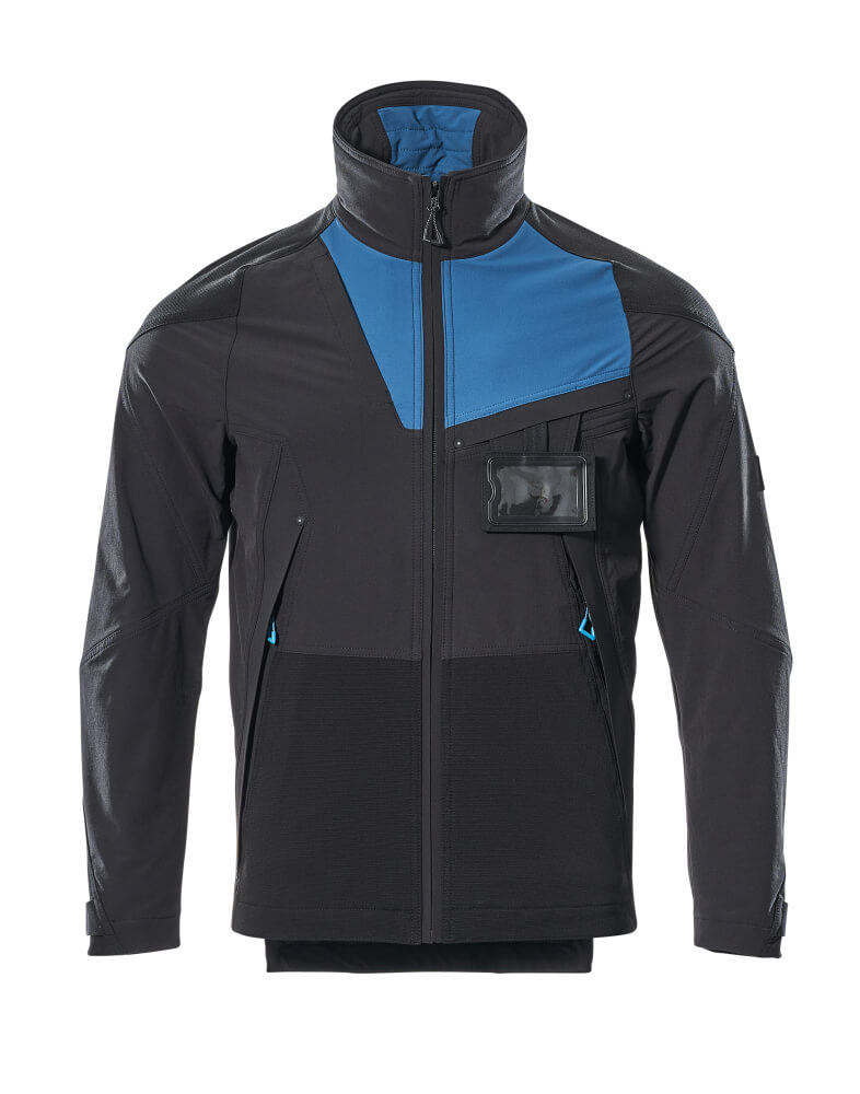 Mascot Jacke Advanced Schwarz/Dunkelpetroleum