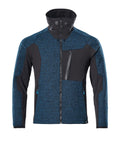 Mascot Strickjacke mit Reißverschluss Advanced Dunkelpetroleum/Schwarz