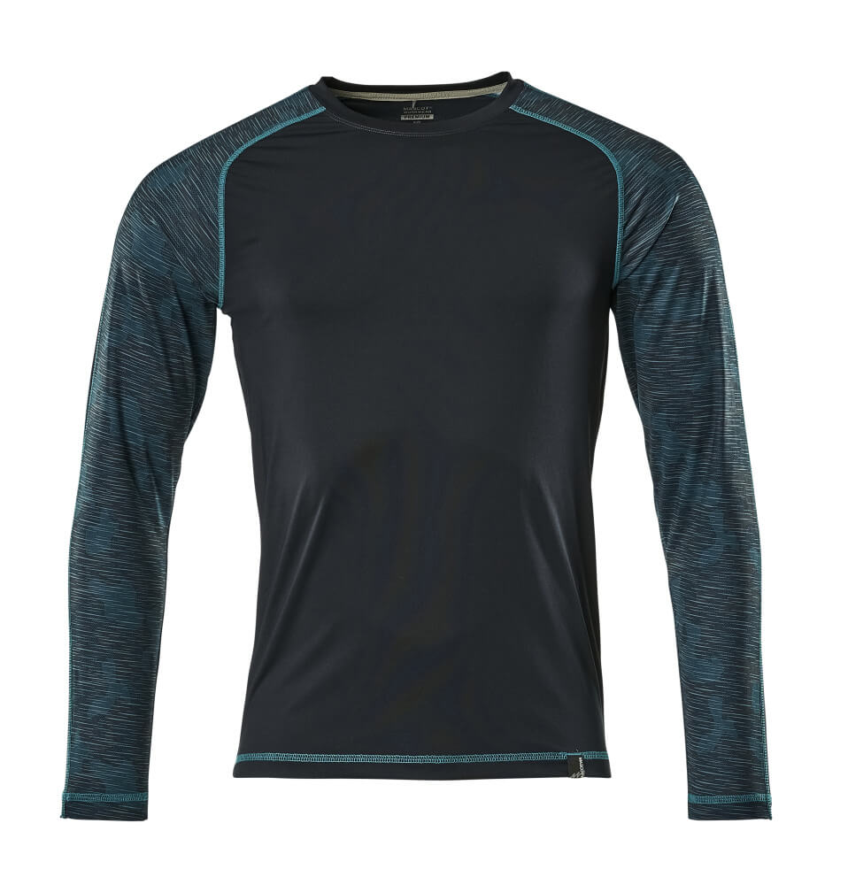 Mascot T-Shirt Langarm Advanced Schwarzblau