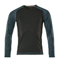 Mascot T-Shirt Langarm Advanced Schwarz