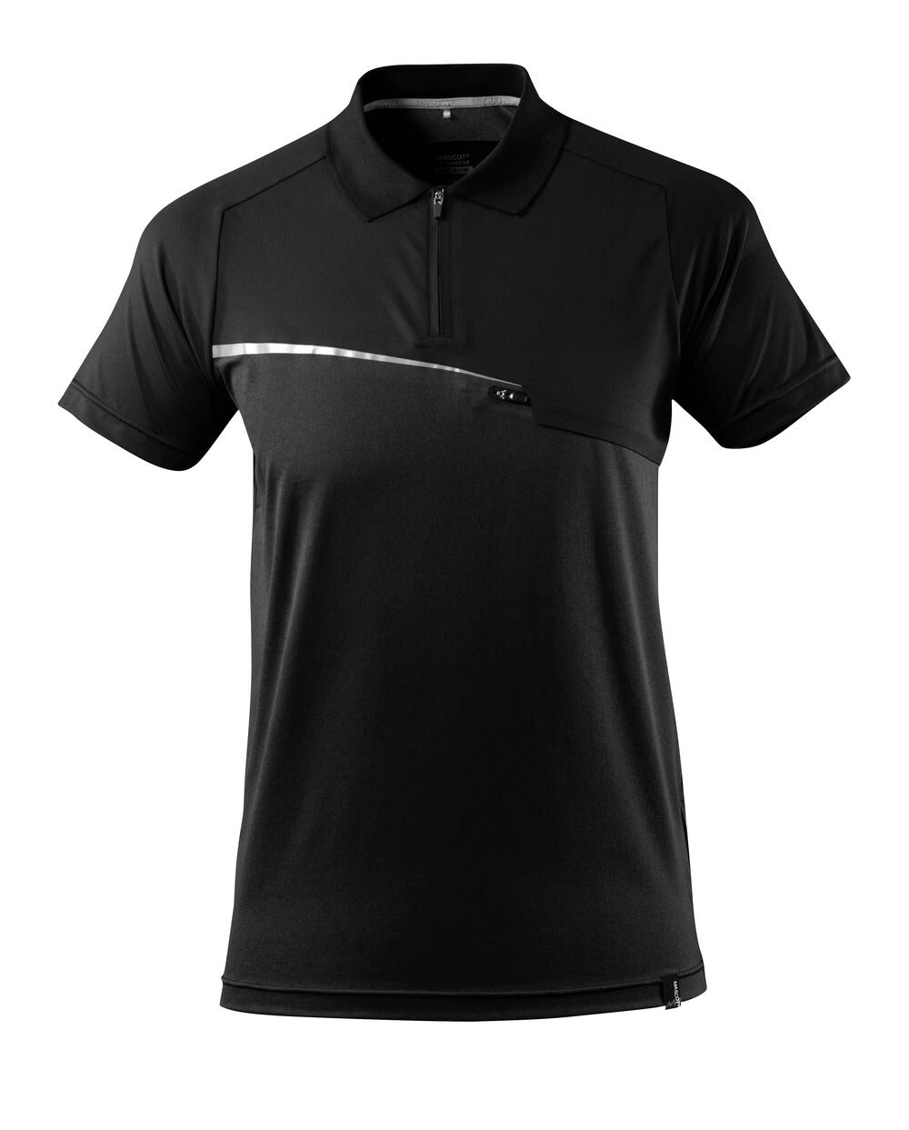 Mascot Polo-Shirt mit Brusttasche Advanced Schwarz