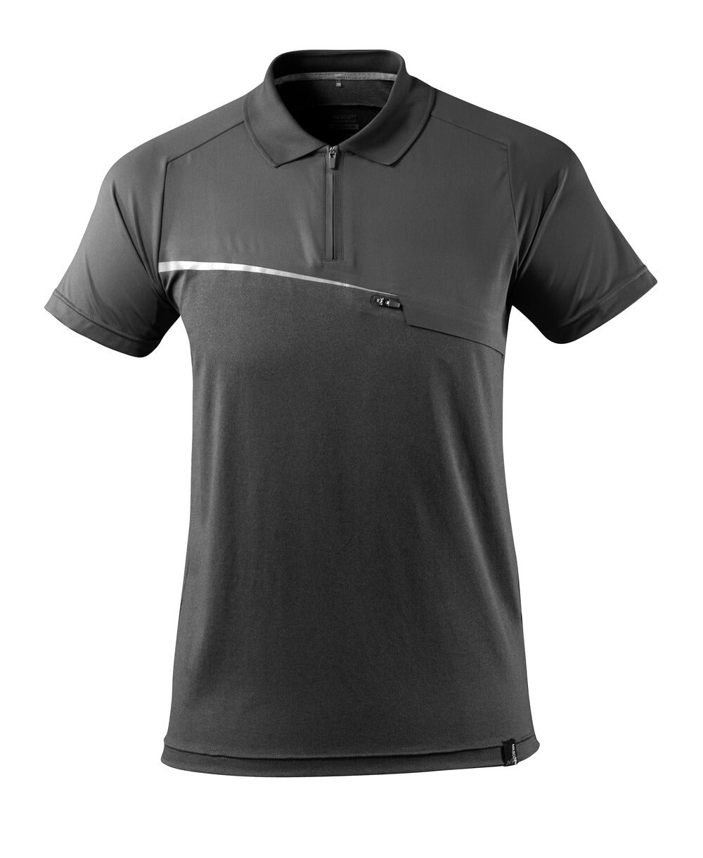 Mascot Polo-Shirt mit Brusttasche Advanced Dunkelanthrazit