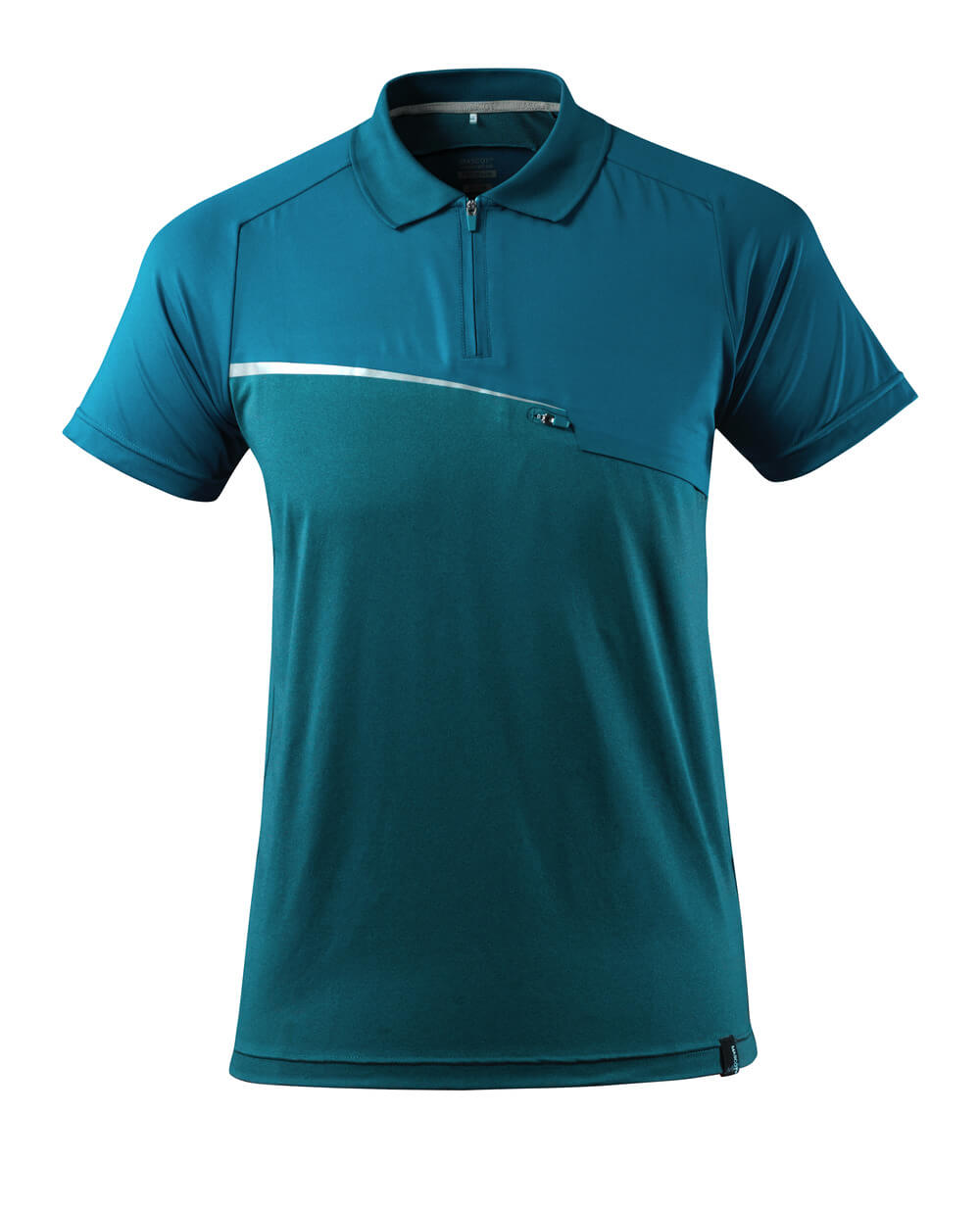 Mascot Polo-Shirt mit Brusttasche Advanced Dunkelpetroleum