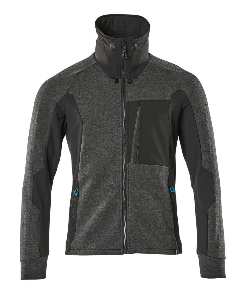 Mascot Sweatshirt mit Reißverschluss Advanced Schwarz