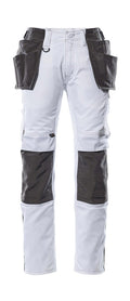 Mascot Hose mit Hängetaschen Unique Kassel Weiß/Dunkelanthrazit