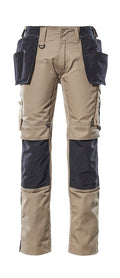 Mascot Hose mit Hängetaschen Unique Kassel Hellkhaki/Schwarz
