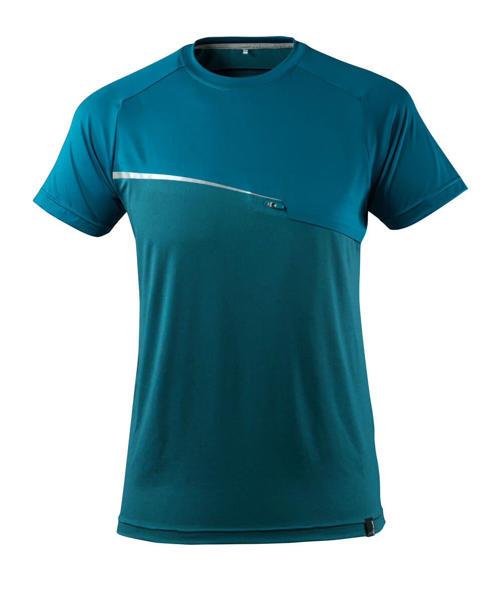 Mascot T-Shirt Advanced Dunkelpetroleum