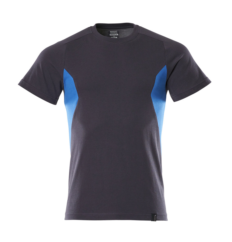 Mascot T-Shirt Accelerate Schwarzblau/Azurblau