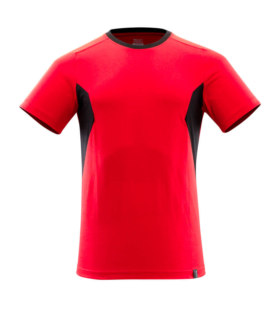 Mascot T-Shirt Accelerate Verkehrsrot/Schwarz